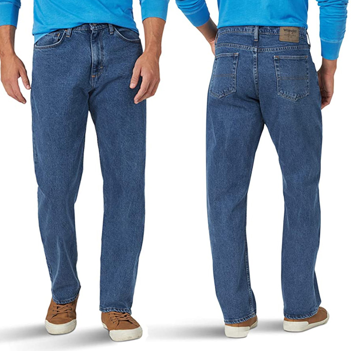 wrangler authentics men's classic comfort jeans