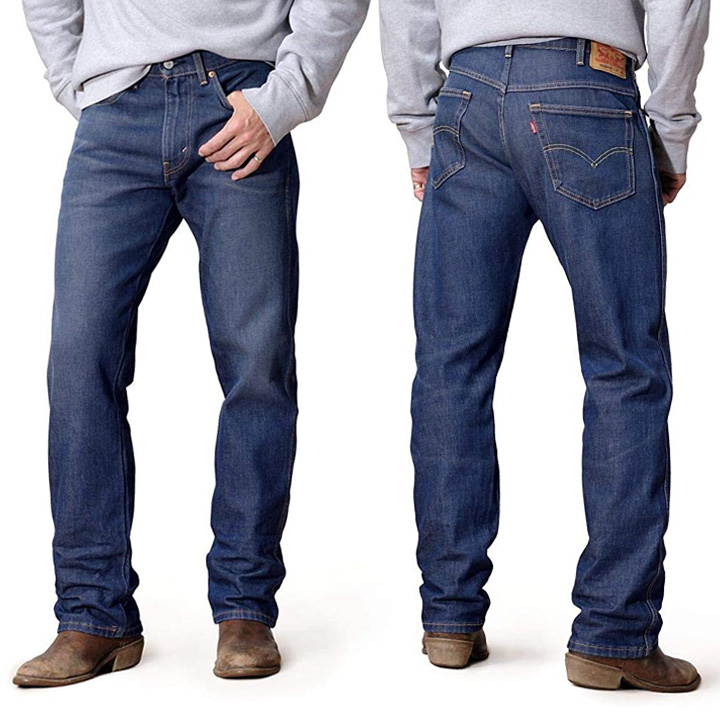 levi's western fit cowboy jeans