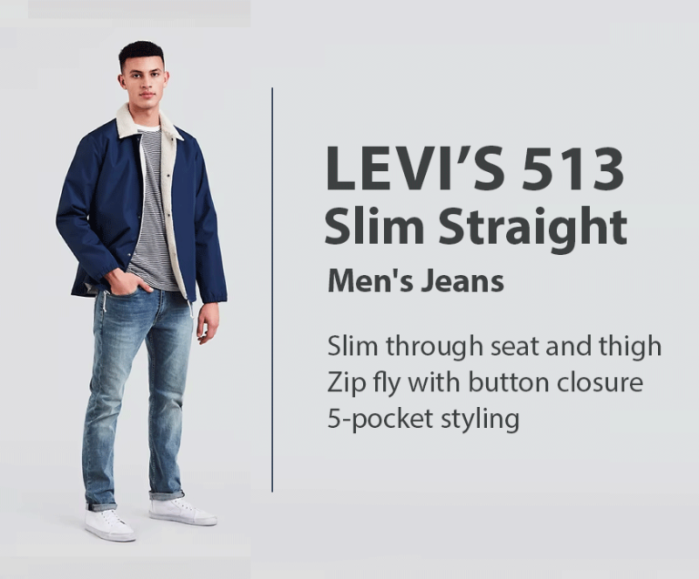 Levis 513 Vs 514 What's The Difference? [Explained] Jeans Advice